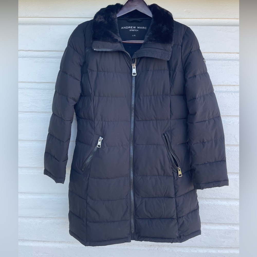 Long puffer jacket